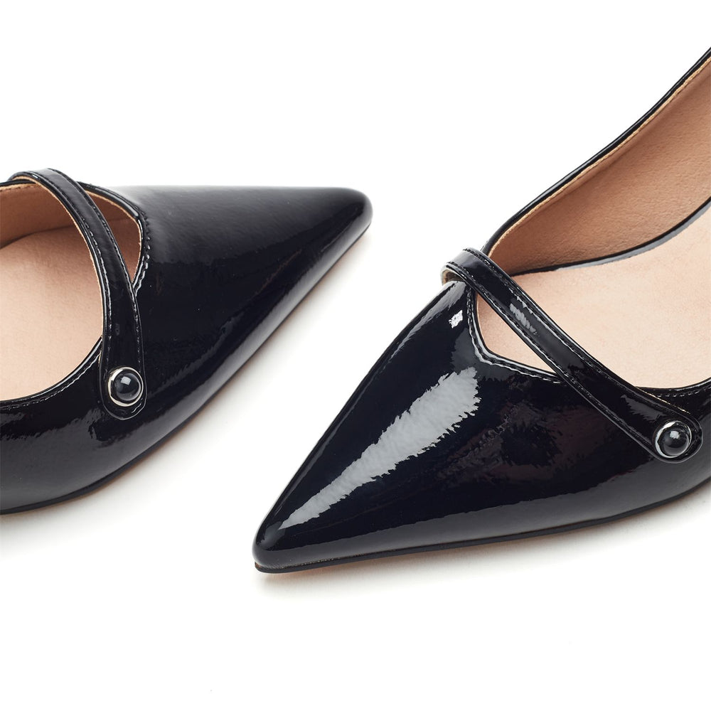 Godal Black Patent Shoes