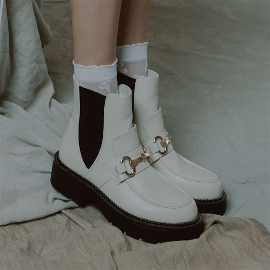 Golder Cream Porvair Boots