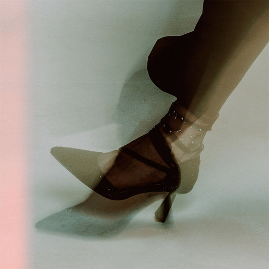 Hamana Black Alcantara Shoes