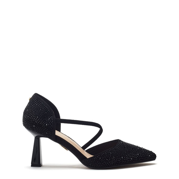 Hamana Black Alcantara Shoes