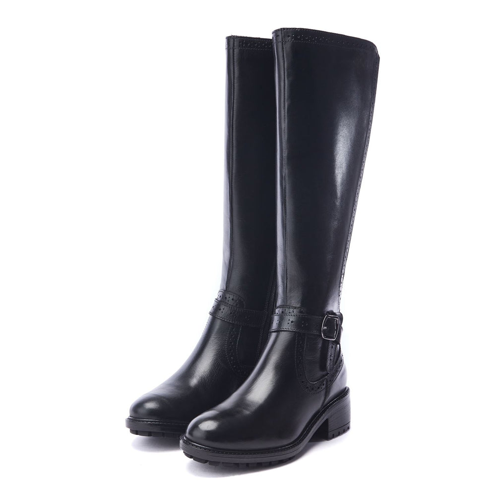 Hesdin Black Leather Boots