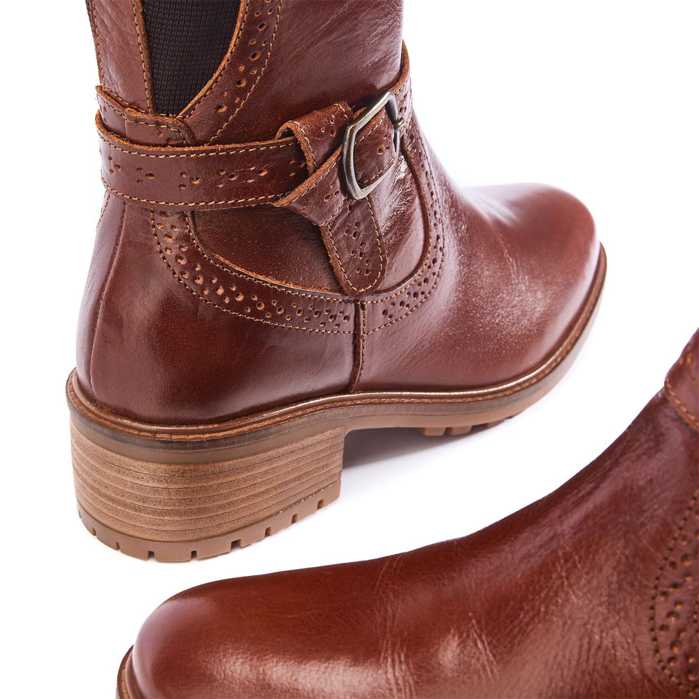 Hesdin Tan Leather Boots
