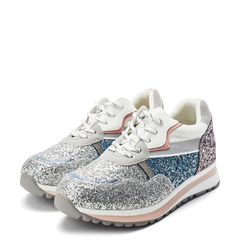 Iskara Silver Porvair Trainers