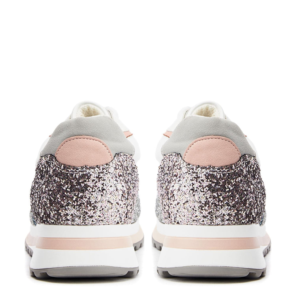 Iskara Silver Porvair Trainers