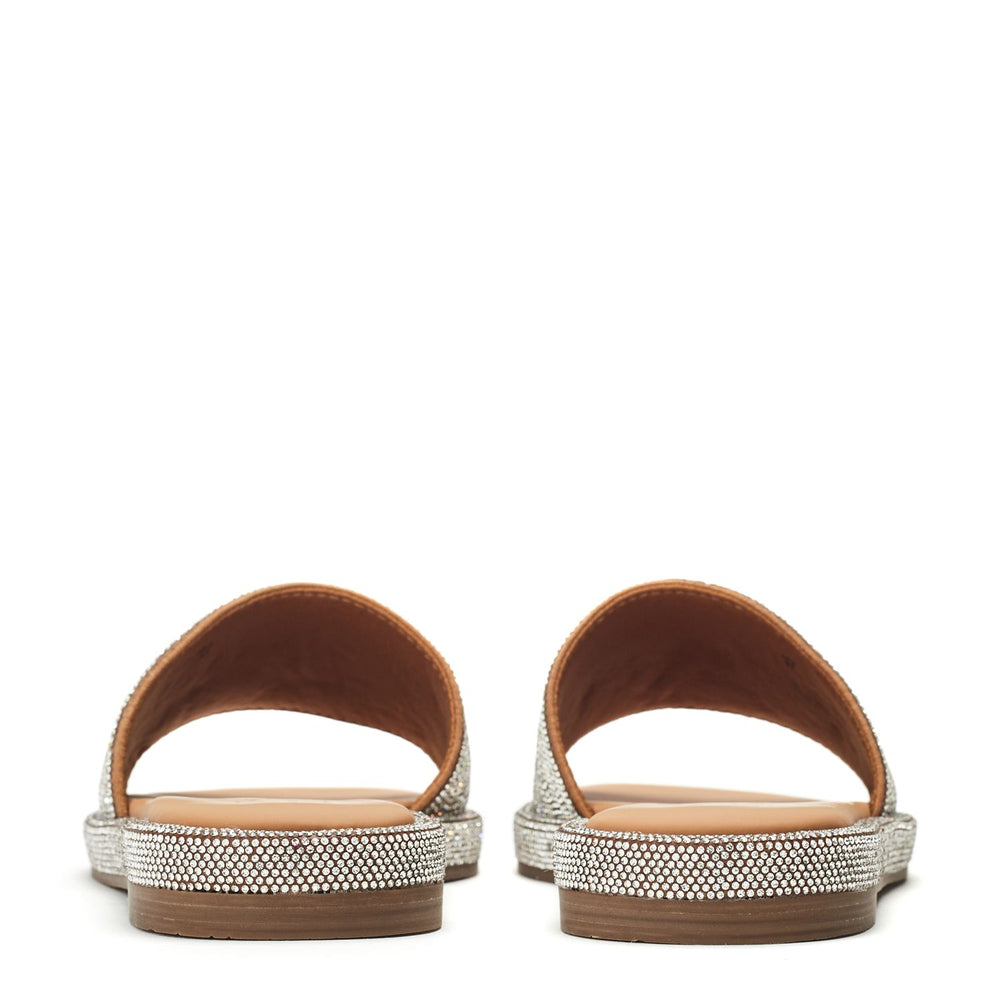 Jaz Silver Metallic Sandals