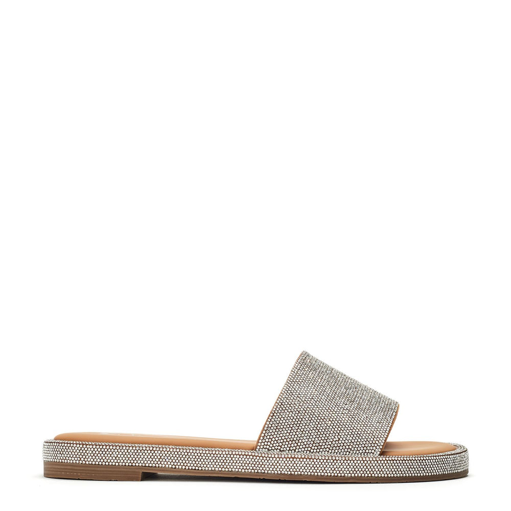 Jaz Silver Metallic Sandals