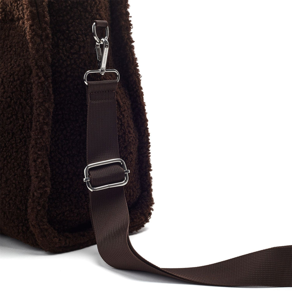 Jemima Bag Dark Brown Faux Fur 