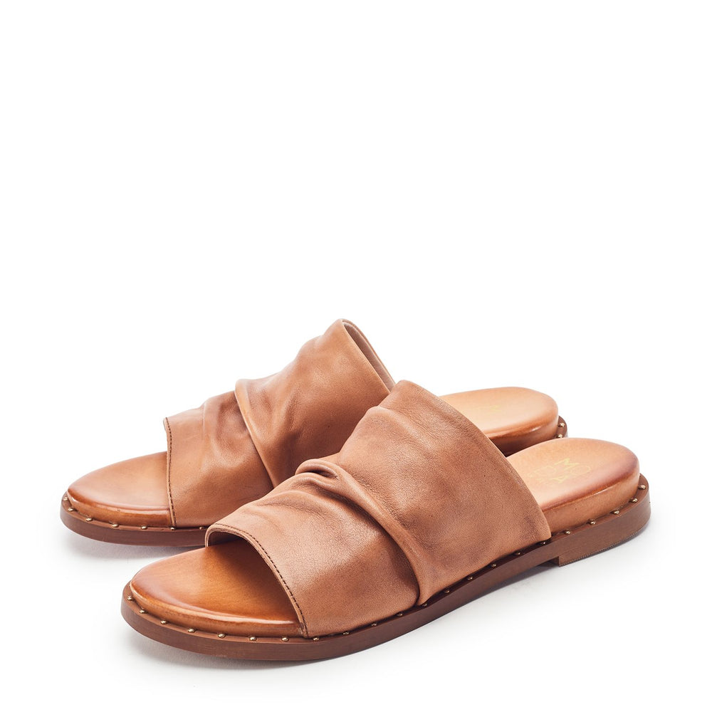 Jerri Tan Leather Sandals