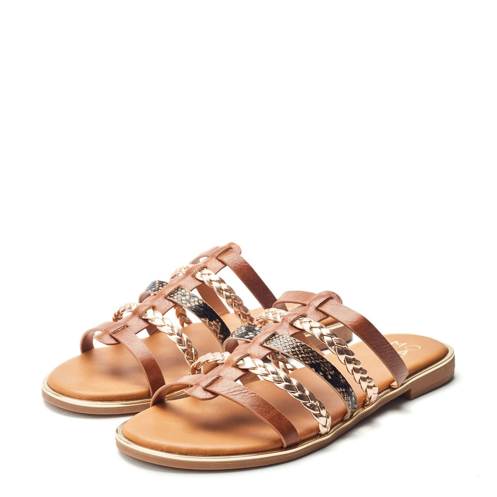 Junie Tan Porvair Sandals
