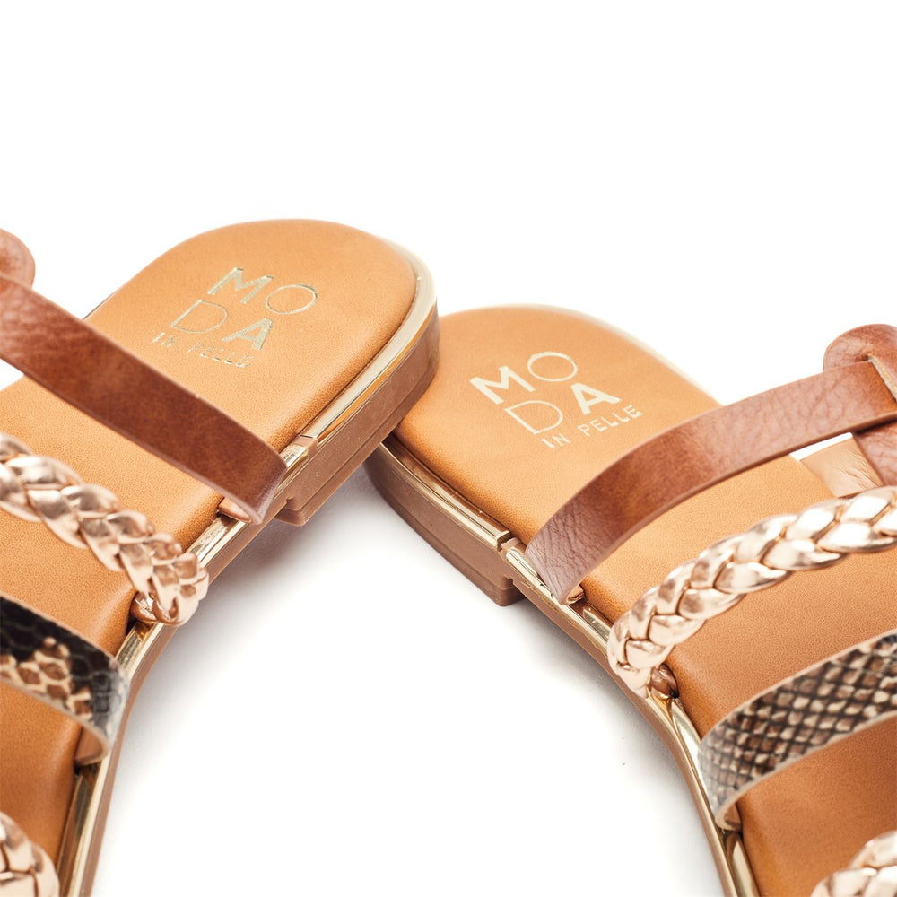 Junie Tan Porvair Sandals