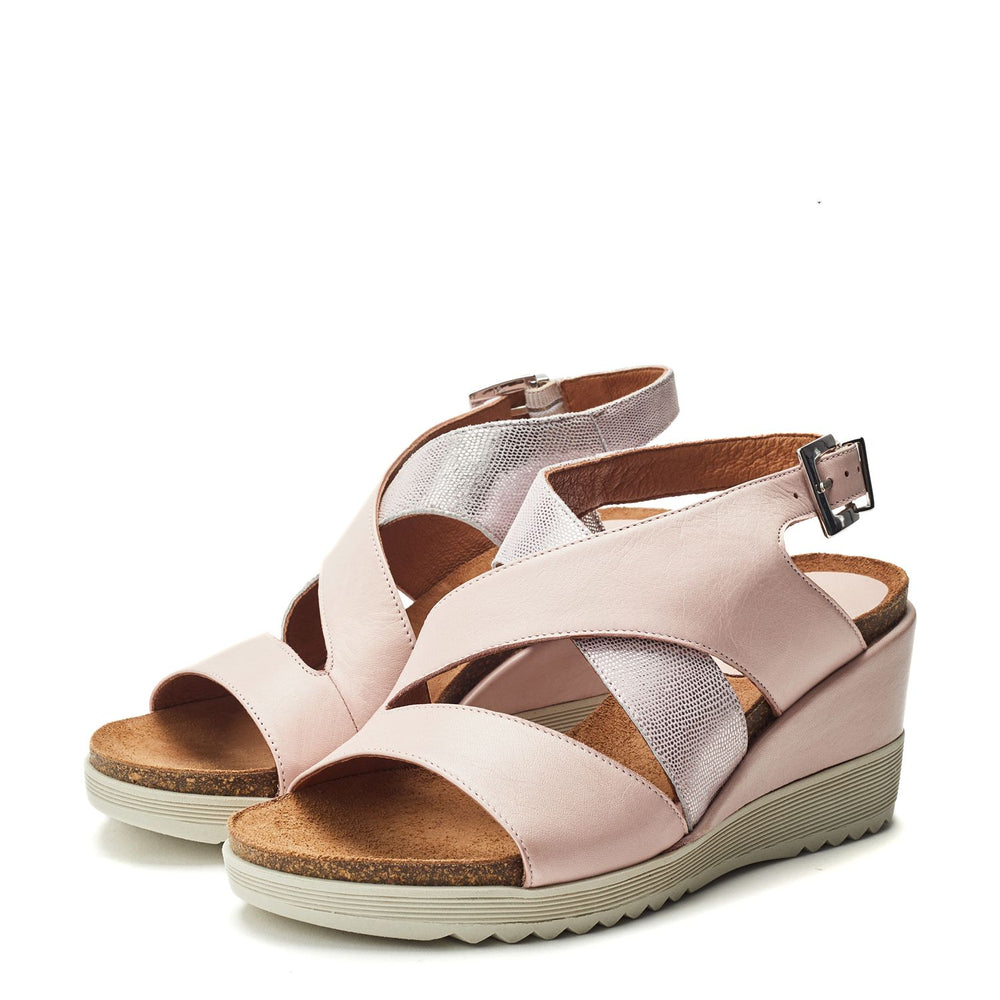 Kalina Cameo Leather Sandals