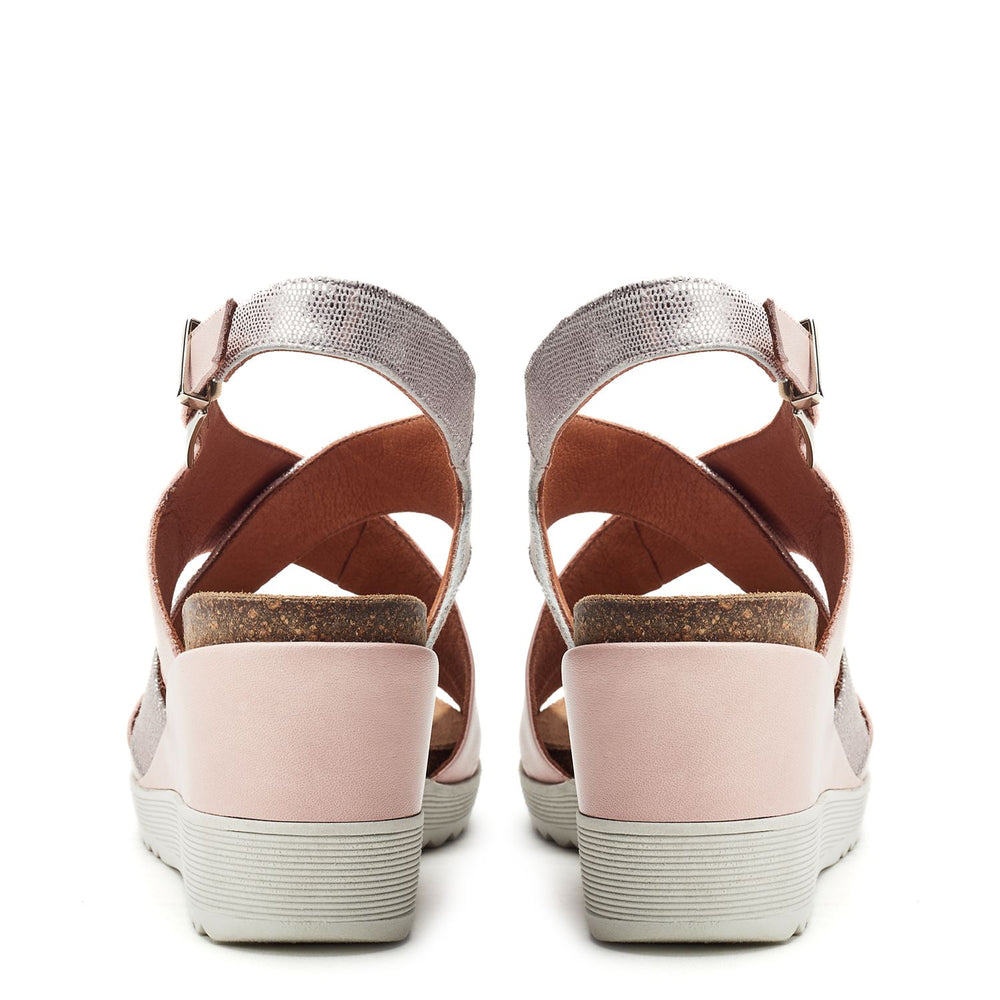 Kalina Cameo Leather Sandals