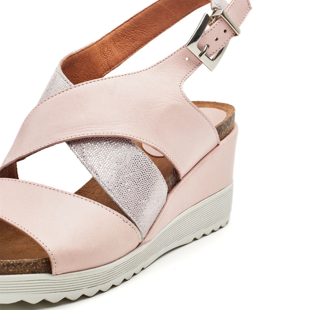 Kalina Cameo Leather Sandals