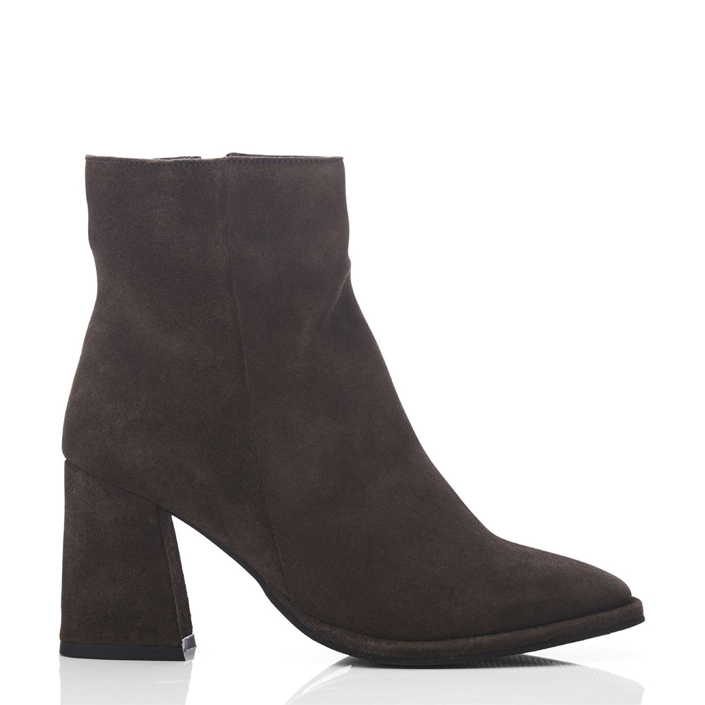 Kalinda Khaki Suede Boots
