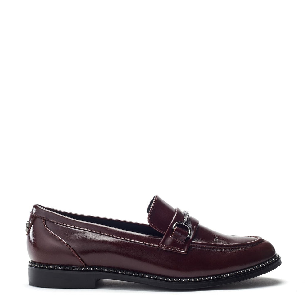 Kinzey Burgundy Leather Shoes