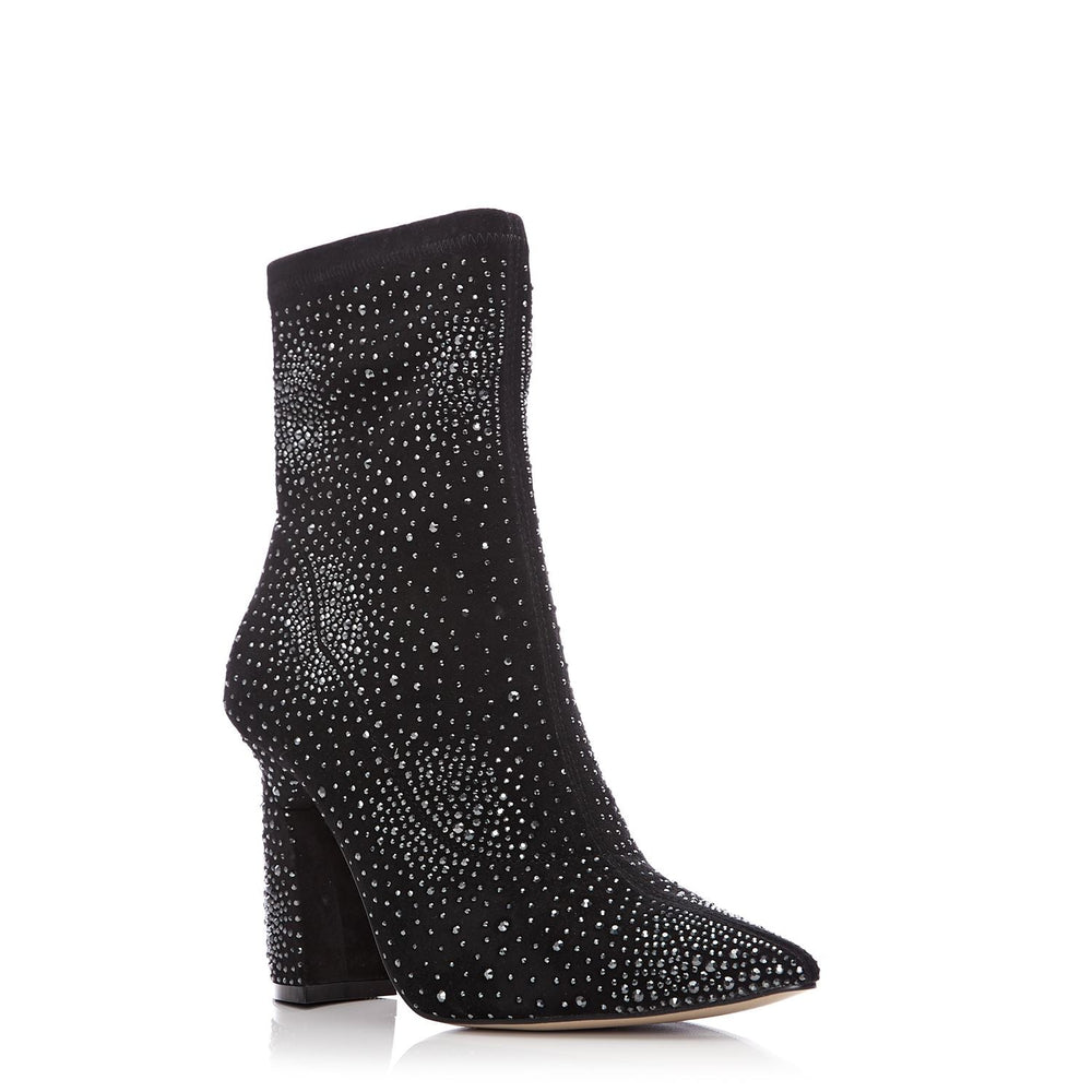 Kora Black Suede Boots