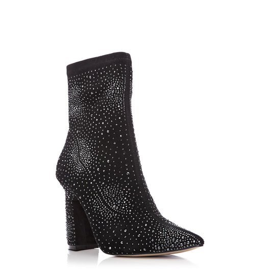 Kora Black Suede Boots