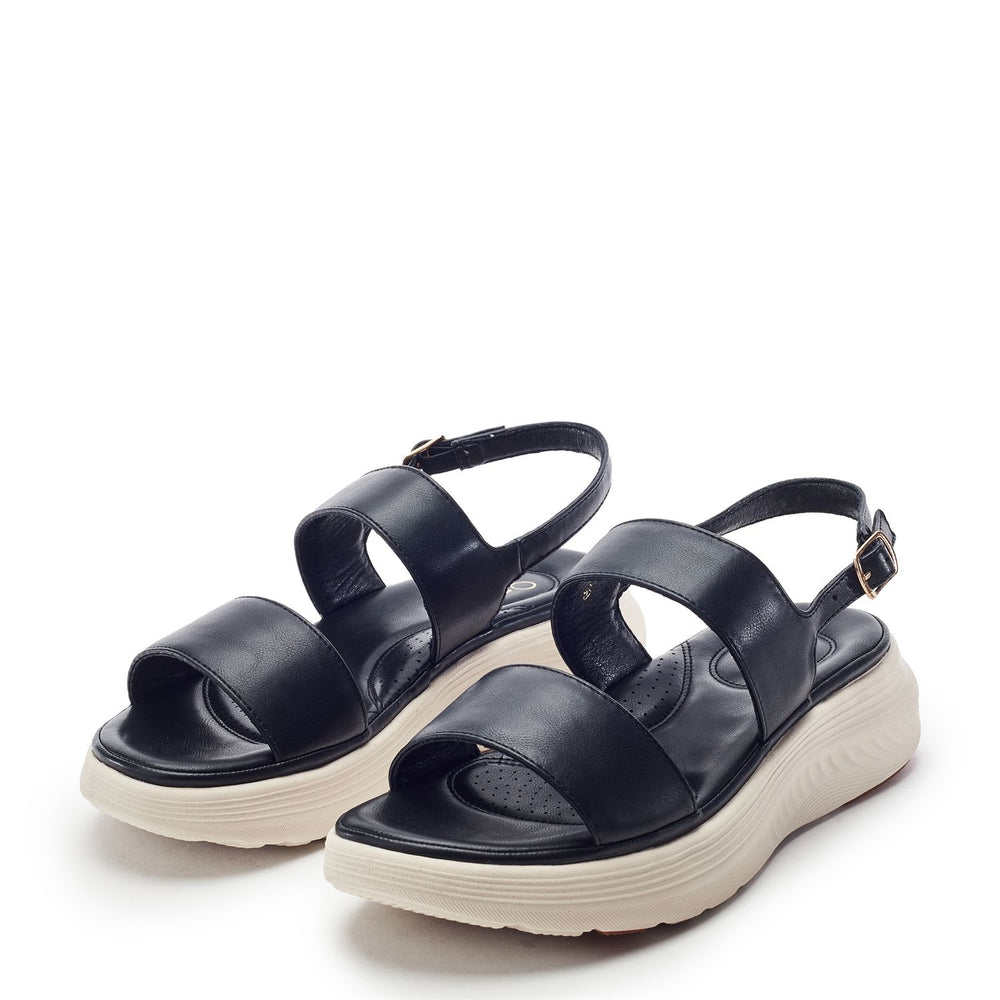 Kyros Black Porvair Sandals
