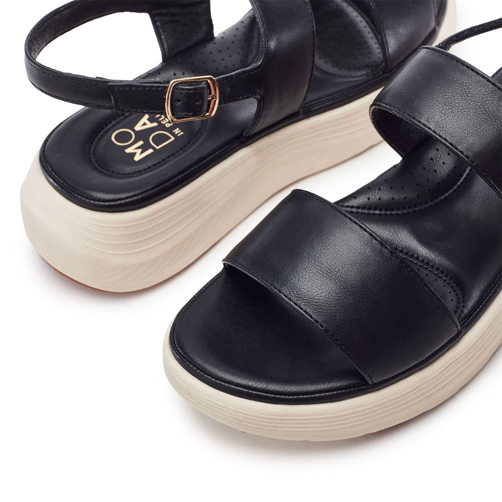 Kyros Black Porvair Sandals