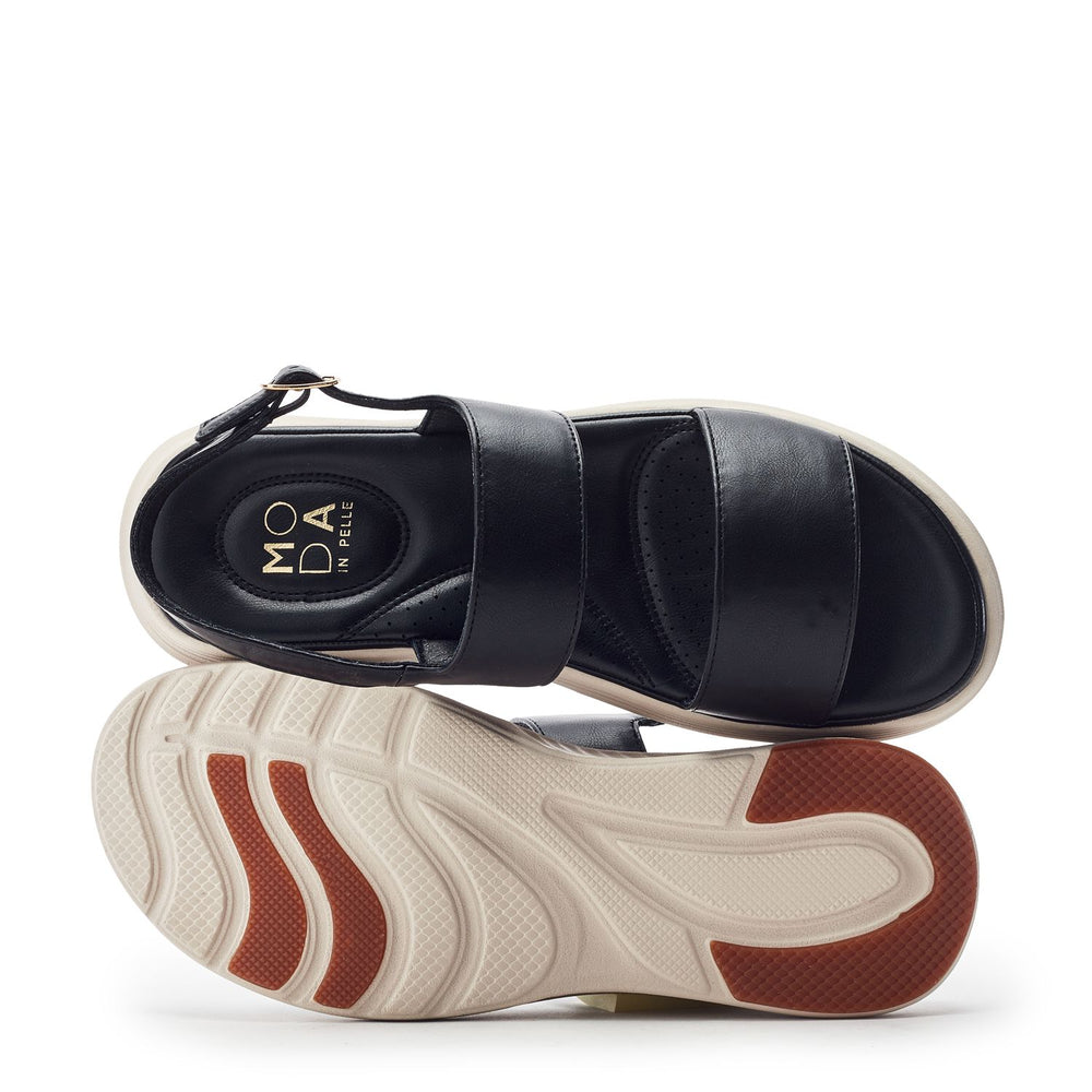 Kyros Black Porvair Sandals