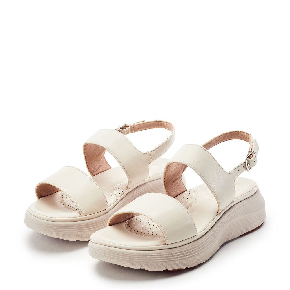 Kyros Off White Porvair Sandals