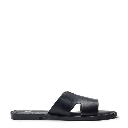Layana Black Porvair Sandals