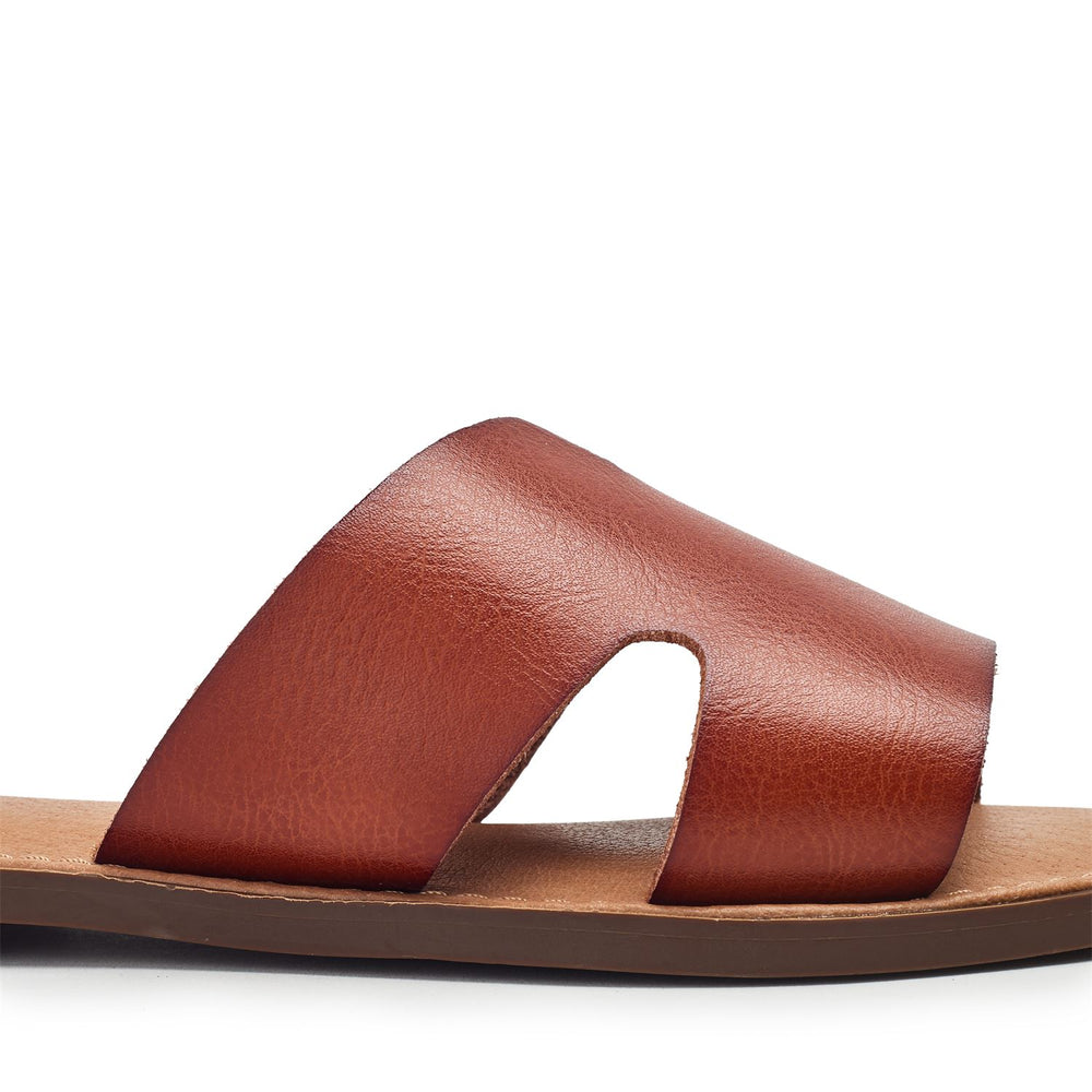 Layana Camel Porvair Sandals
