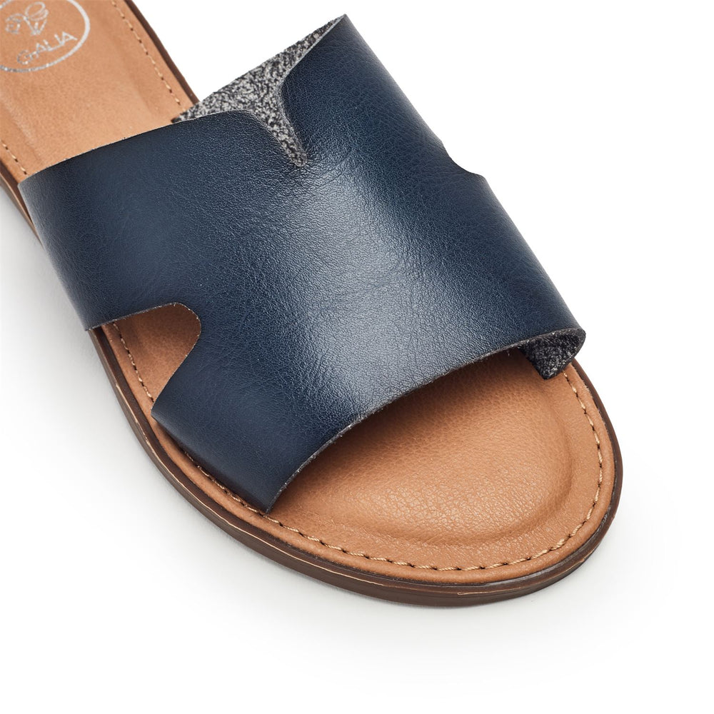 Layana Navy Porvair Sandals