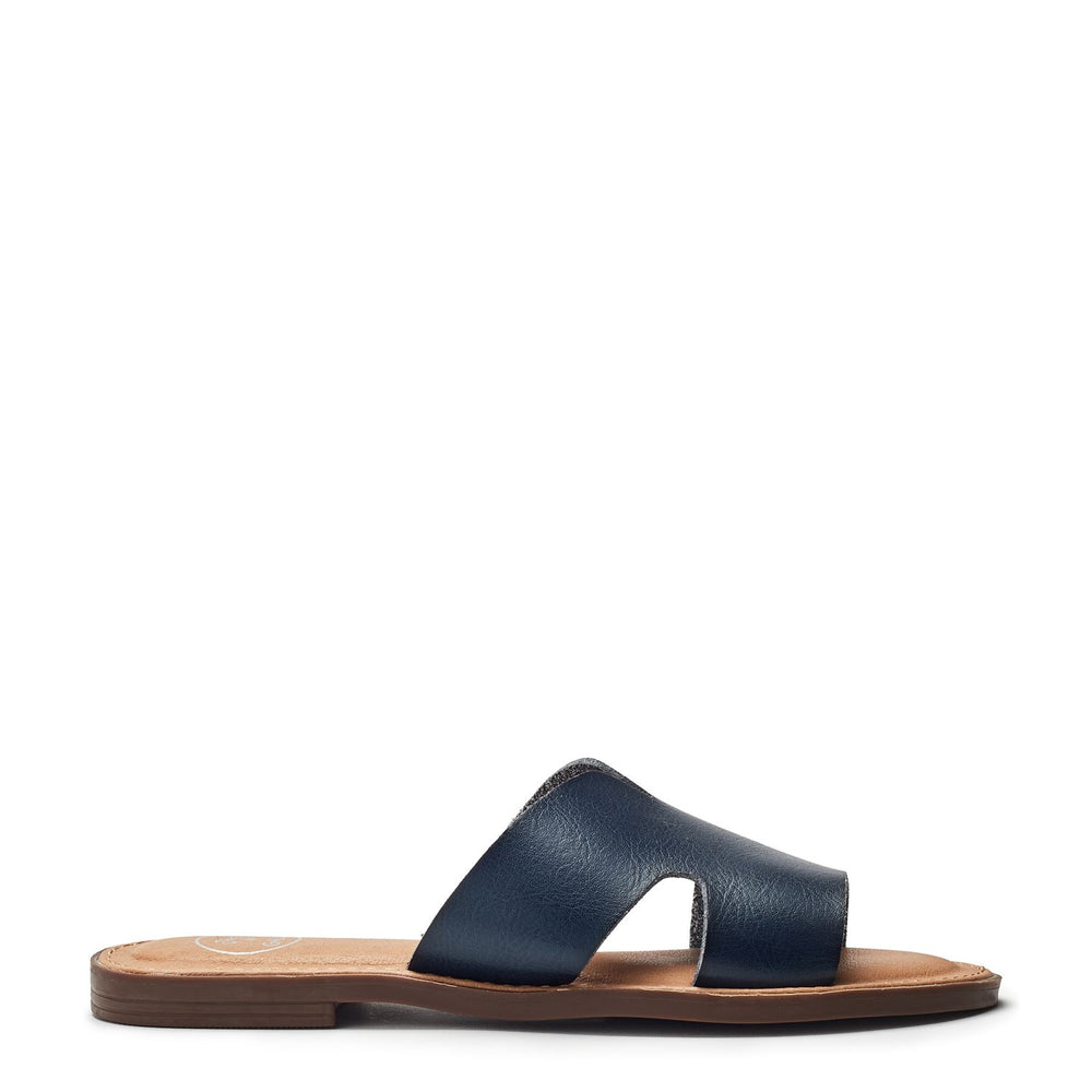 Layana Navy Porvair Sandals