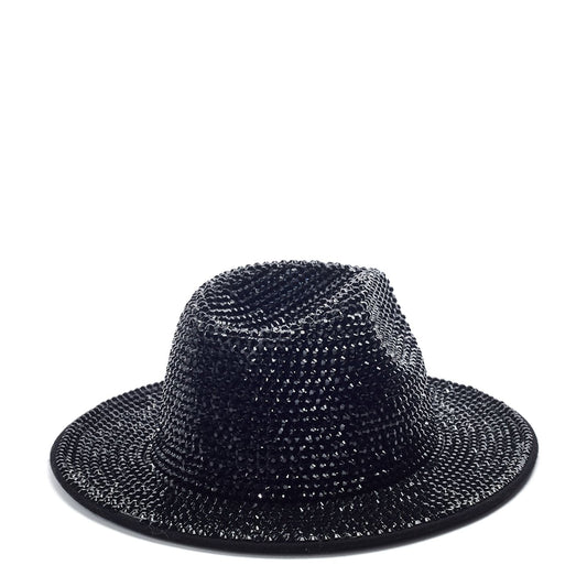 Lenny Hat Black Textile 