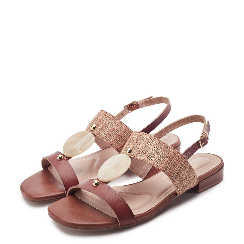 Lexiia Tan Porvair Sandals