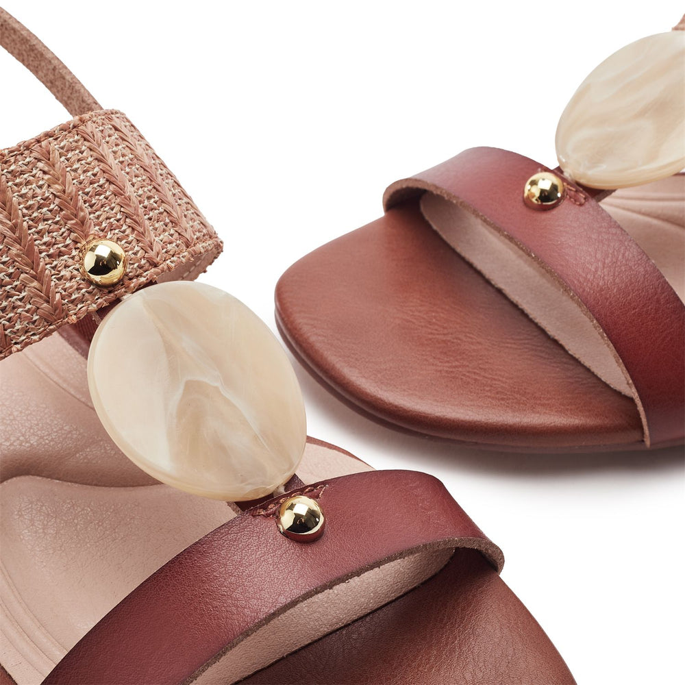 Lexiia Tan Porvair Sandals
