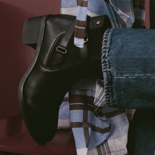 Libres Dark Brown Leather Boots