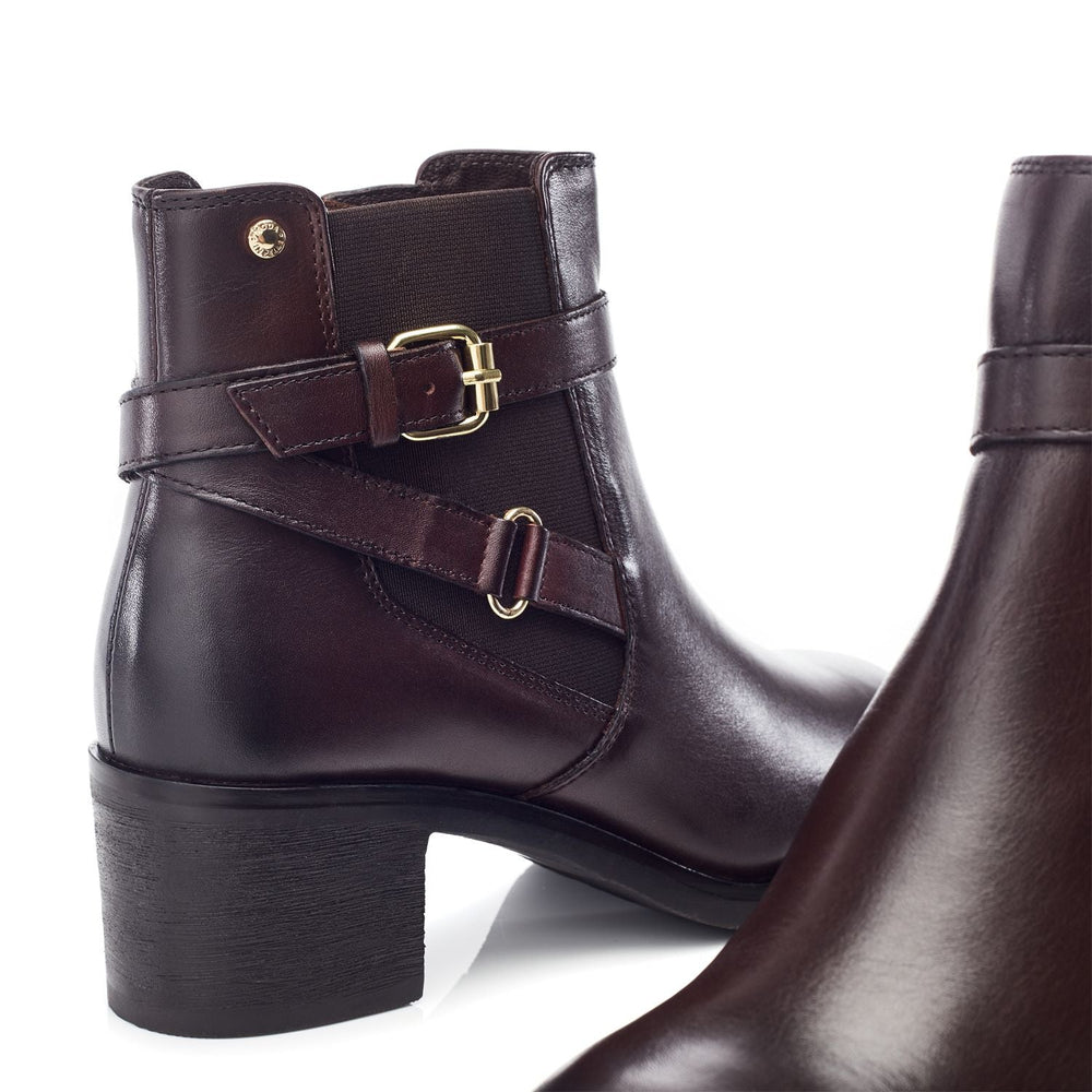 Libres Dark Brown Leather Boots