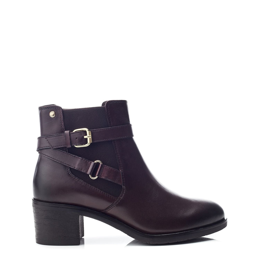Libres Dark Brown Leather Boots