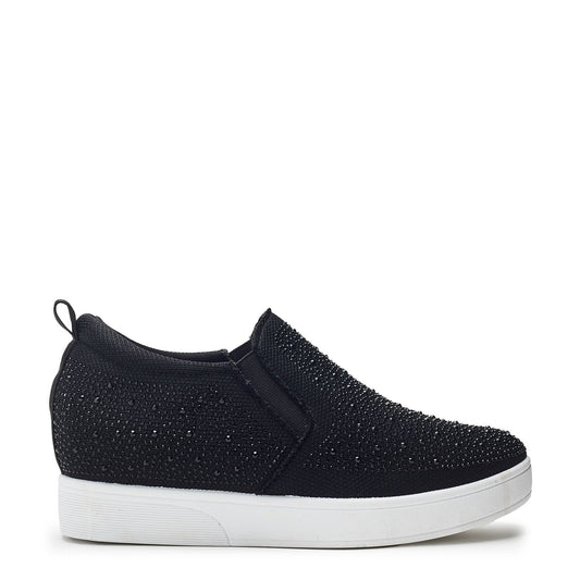 Liila Black Textile Trainers