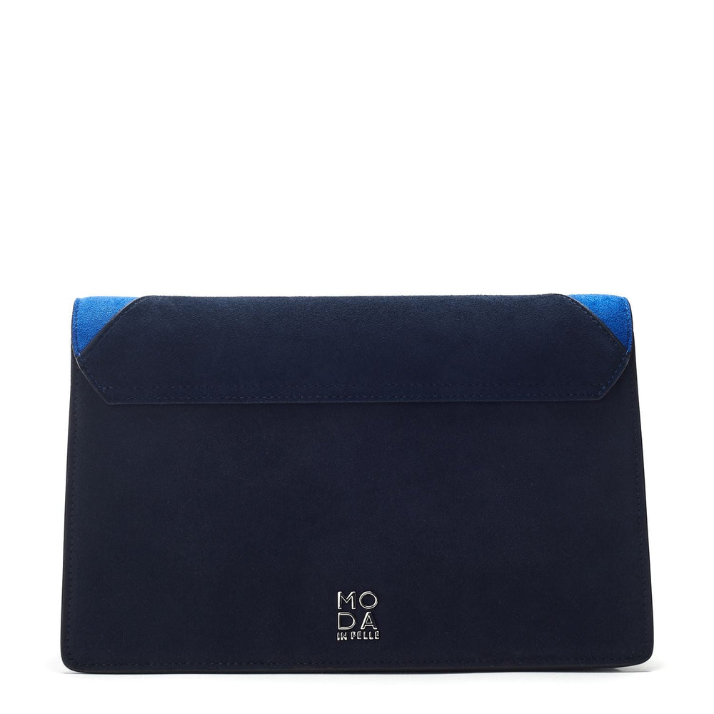 Livelia Clutch Navy Suede 