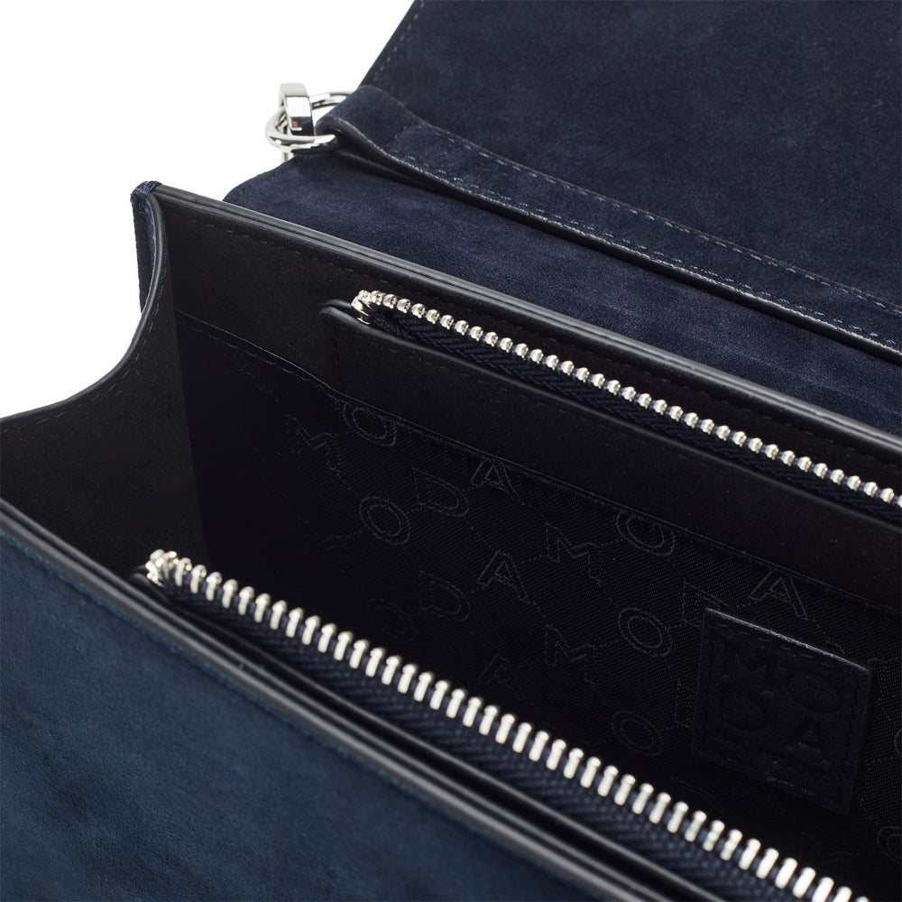 Livelia Clutch Navy Suede 