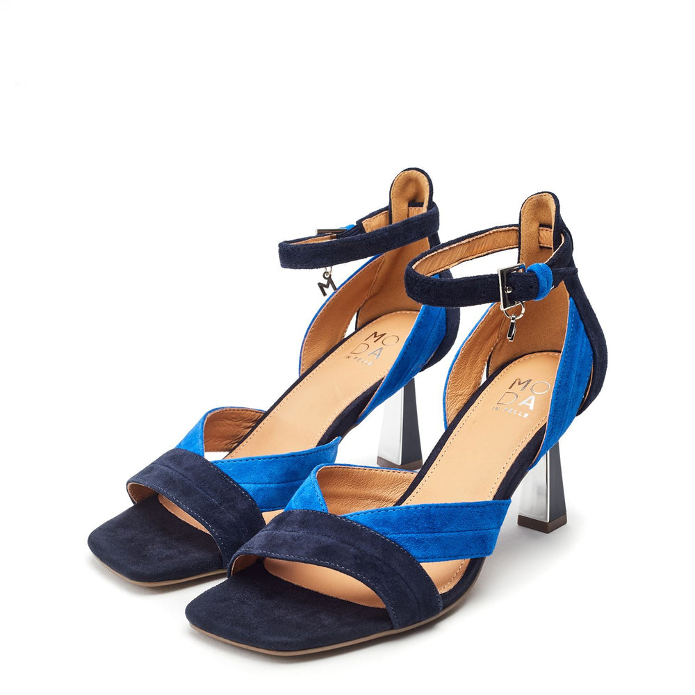 Livelia Cobalt Blue Suede Sandals