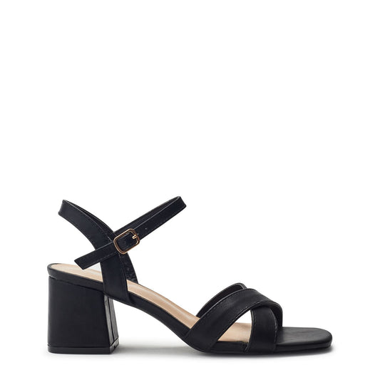 Livina Black Porvair Sandals