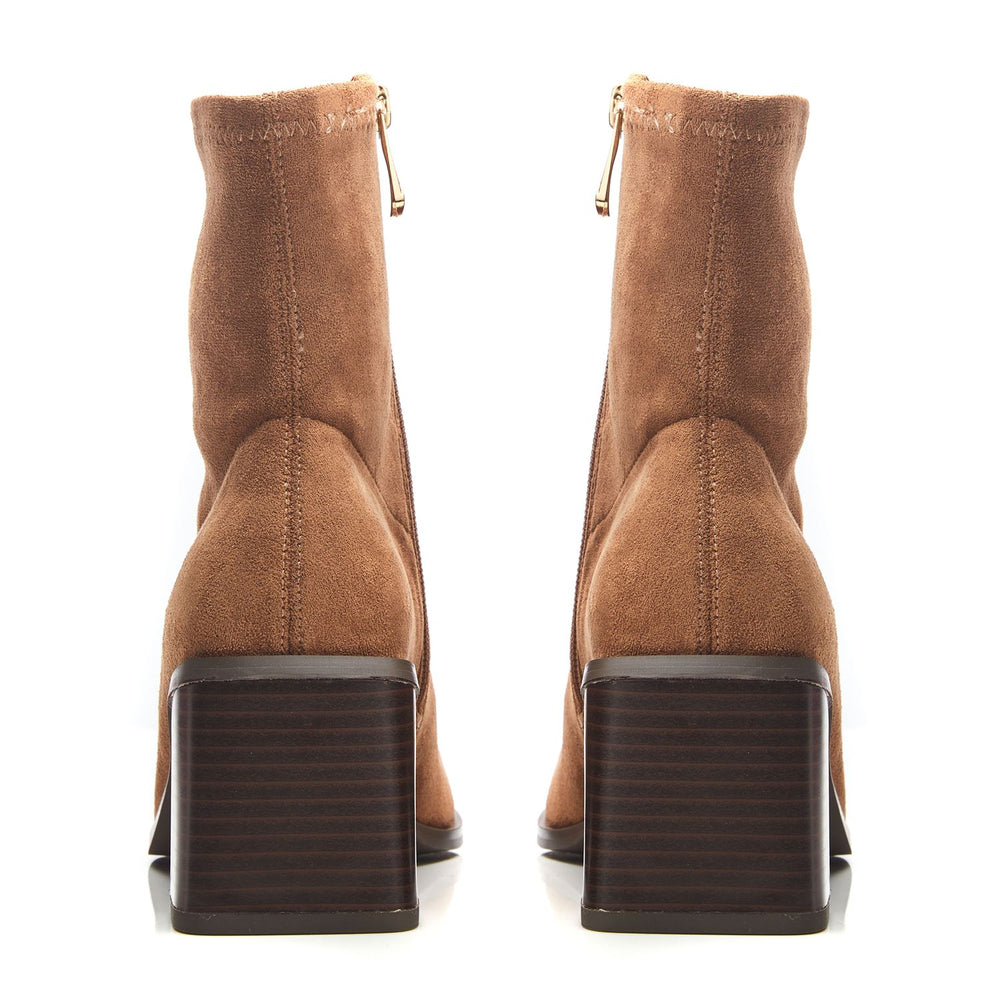 Loni Tan Alcantara Boots