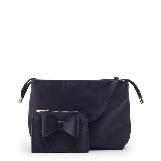 Lotty Bag Black Satin 