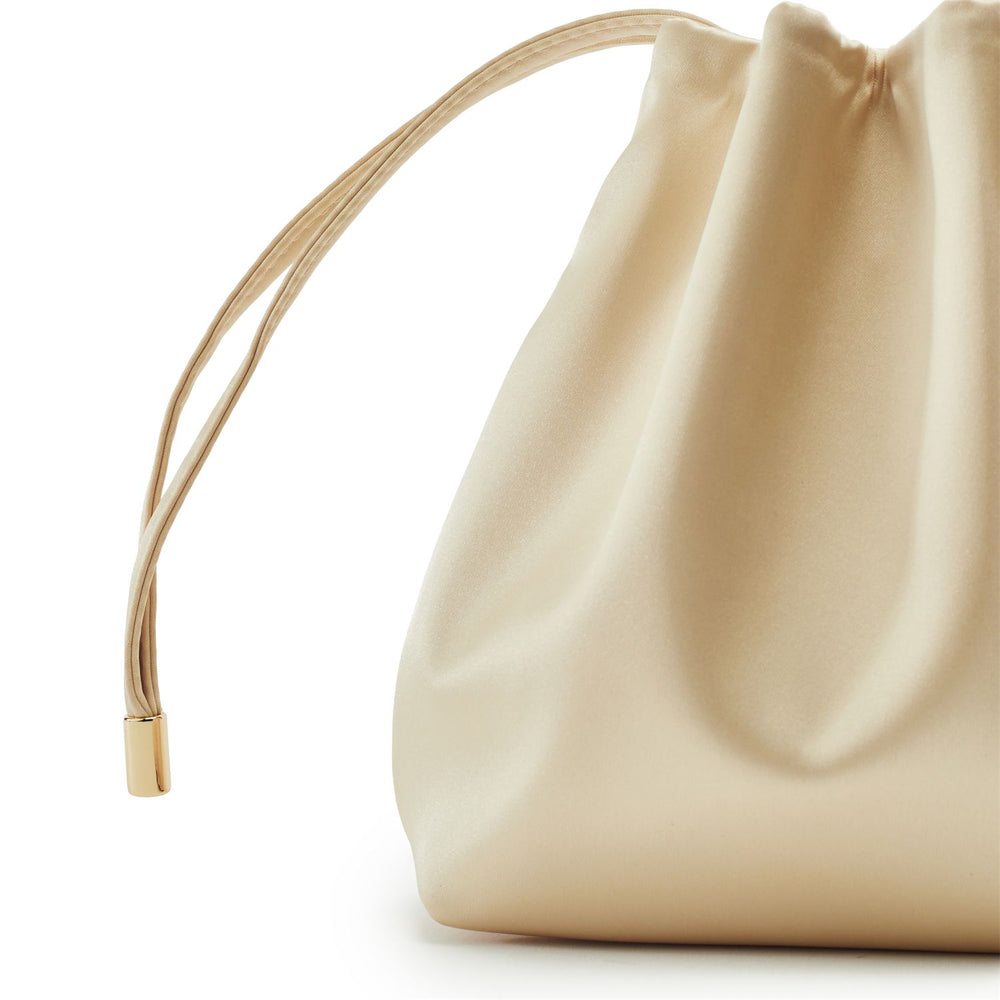 Lotty Bag Gold Satin 