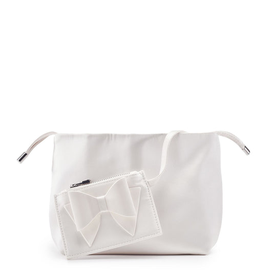 Lotty Bag Off White Satin 