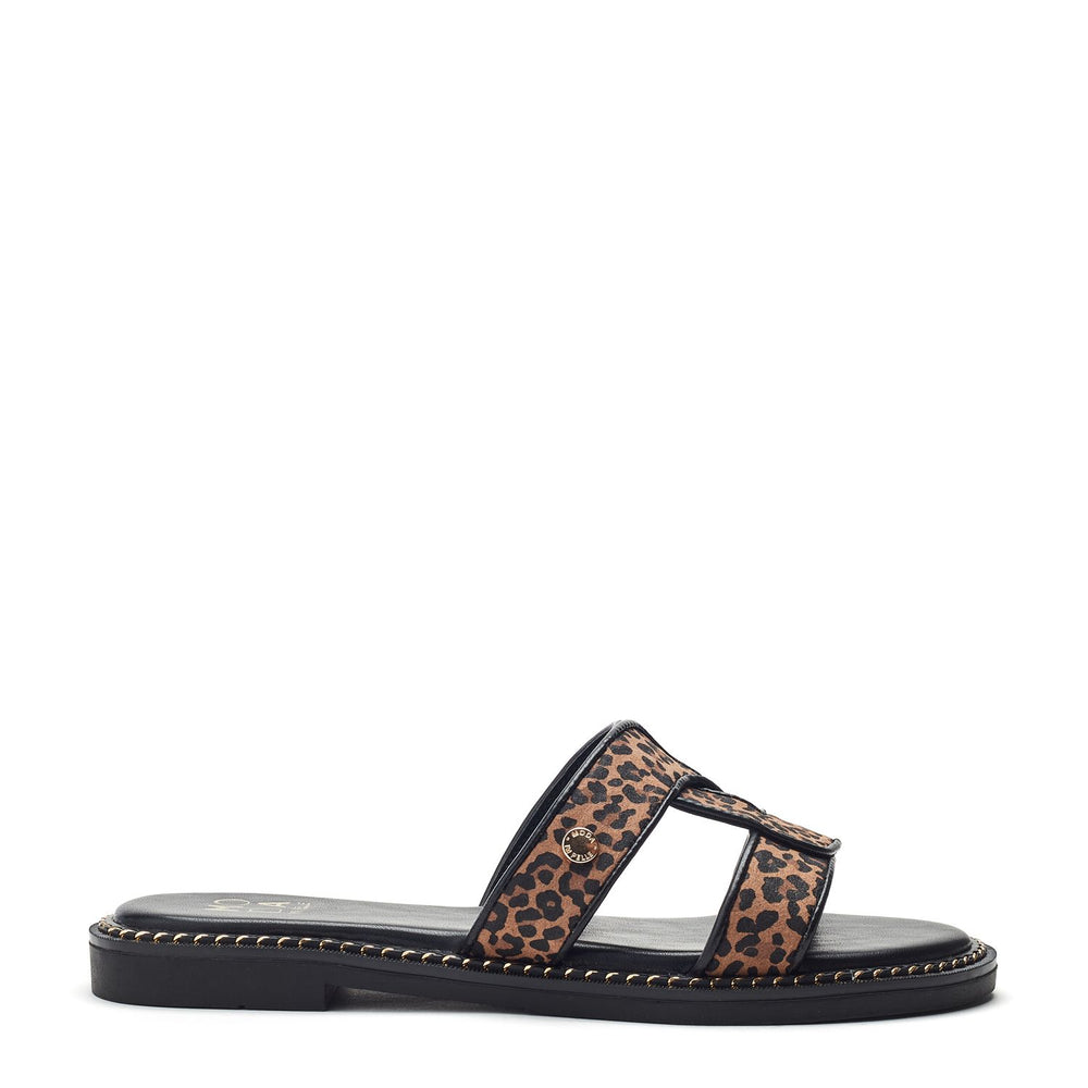 Lupin Leopard Porvair Sandals