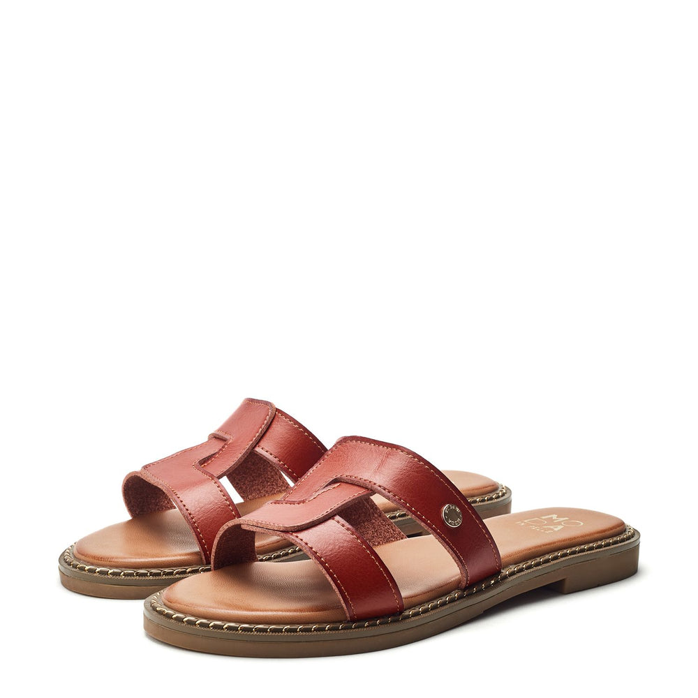 Lupin Tan Porvair Sandals