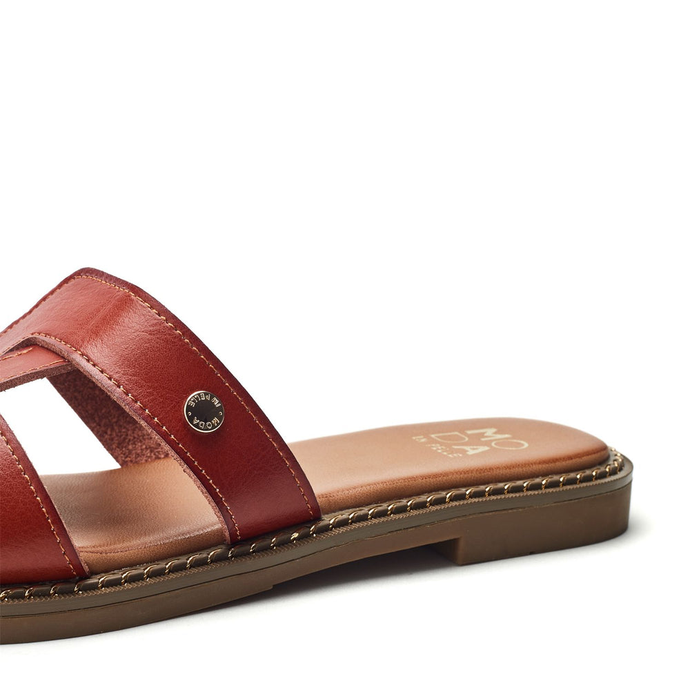 Lupin Tan Porvair Sandals