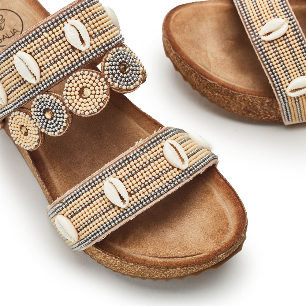 Lurina Camel Porvair Sandals