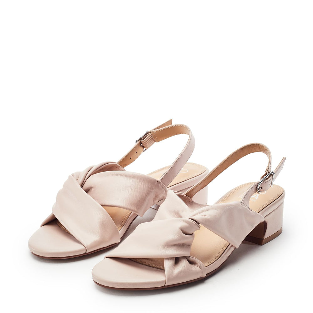Macarena Cameo Leather Sandals