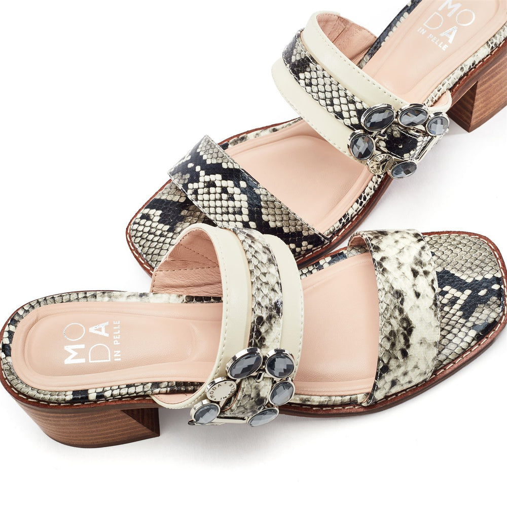 Mallorie Grey Mix Porvair Sandals